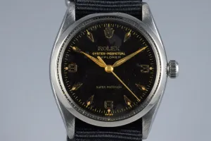 1958 Rolex Explorer 5500 Glossy Gilt Dial