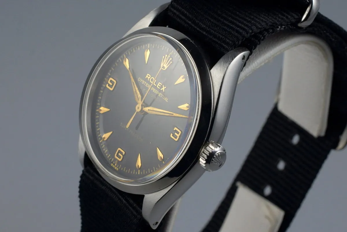 1958 Rolex Explorer 5500 Glossy Gilt Dial