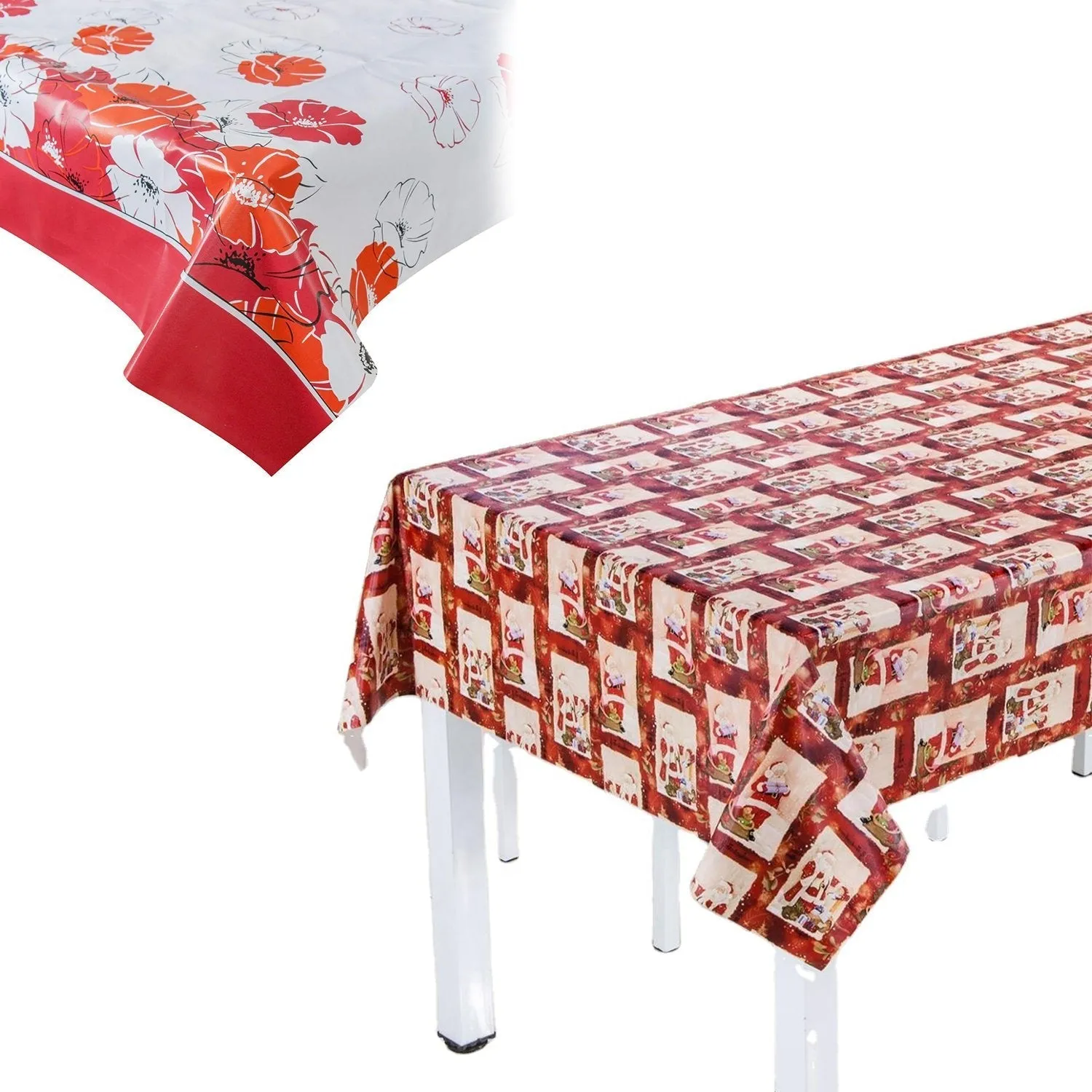 4745 Premium Quality Table cloth For Steal Table (85x54 inch)