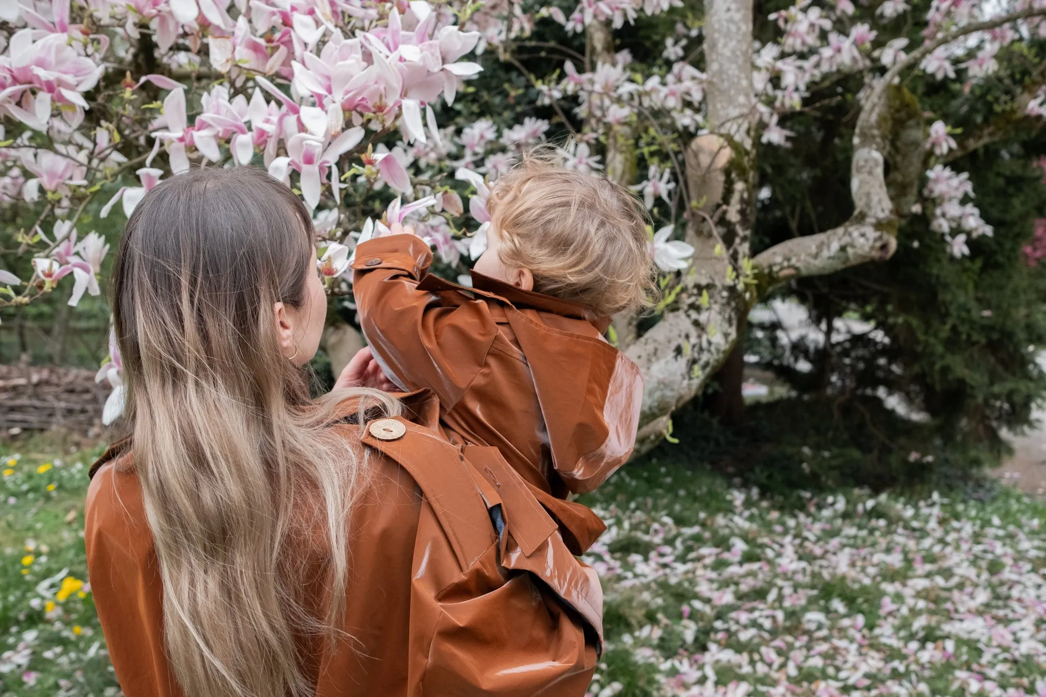 Baby/Kid Trench - Chocolate Brown