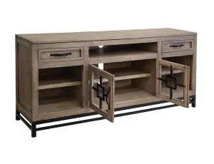 Blacksmith - TV Stand - Truffle Brown / Oil Black