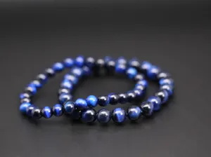 Blue tiger's eye bracelets