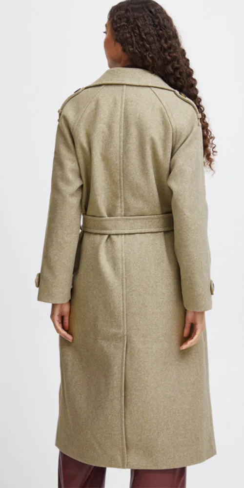 B.Young Trench Overcoat