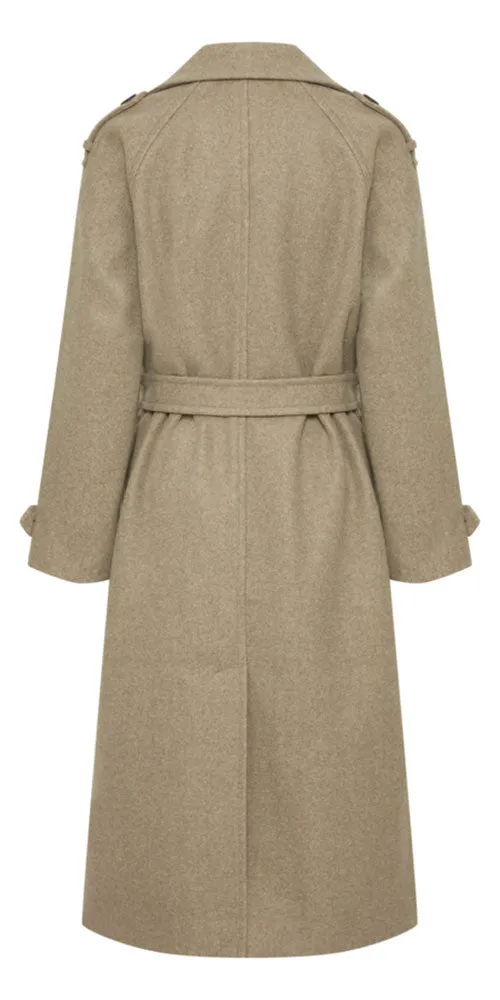 B.Young Trench Overcoat