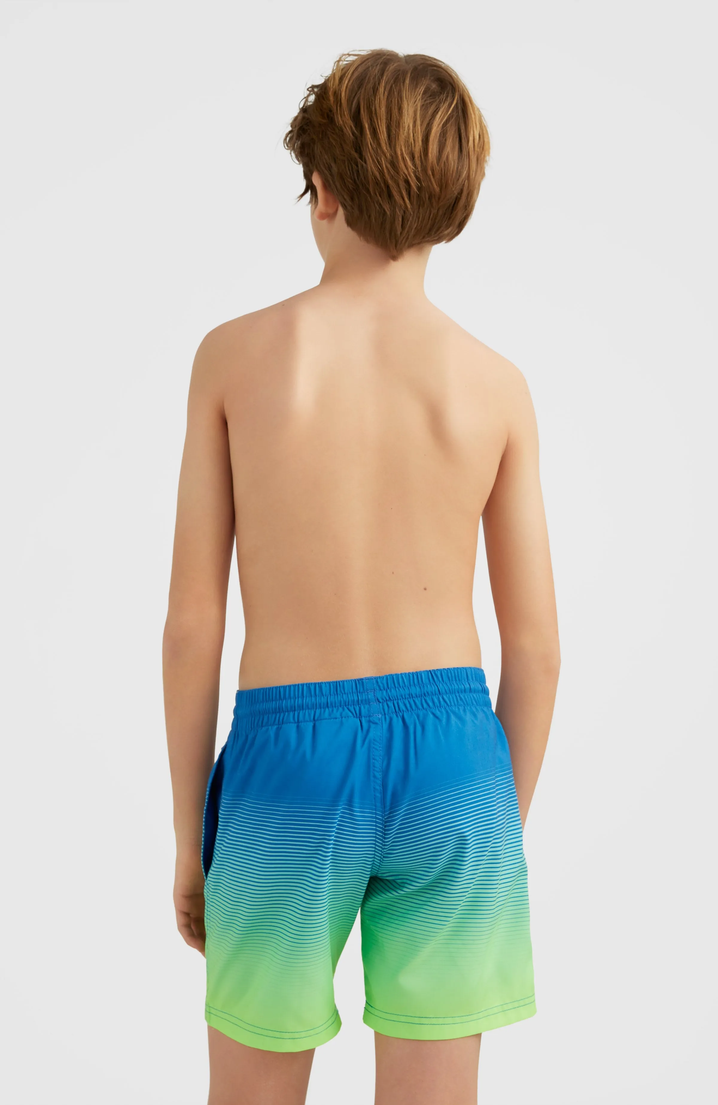 Cali Gradient 14'' Swim Shorts | Dark Blue Simple Gradient