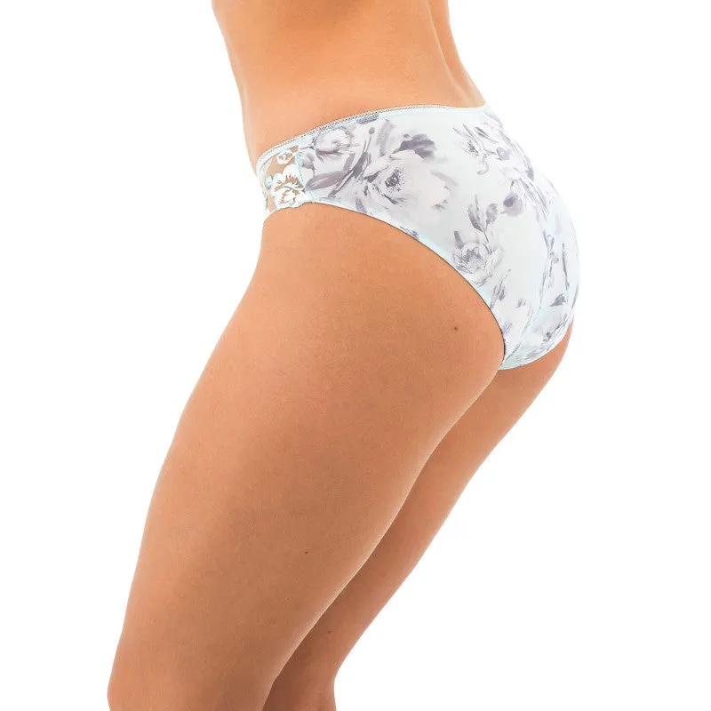 Caroline Brief Pant Mint Floral Print - Fantasie