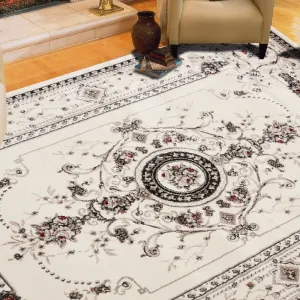 Cream Classical Rug - Jersey