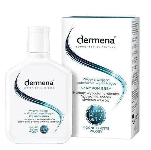 DERMENA GRAY Shampoo Graying hair, excessively falling out 200ml