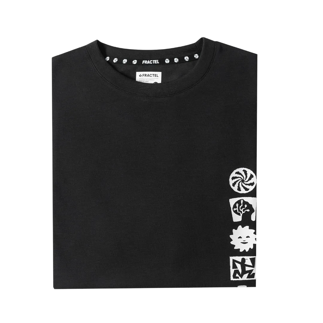 Fractel - Flow State T-Shirt - Black