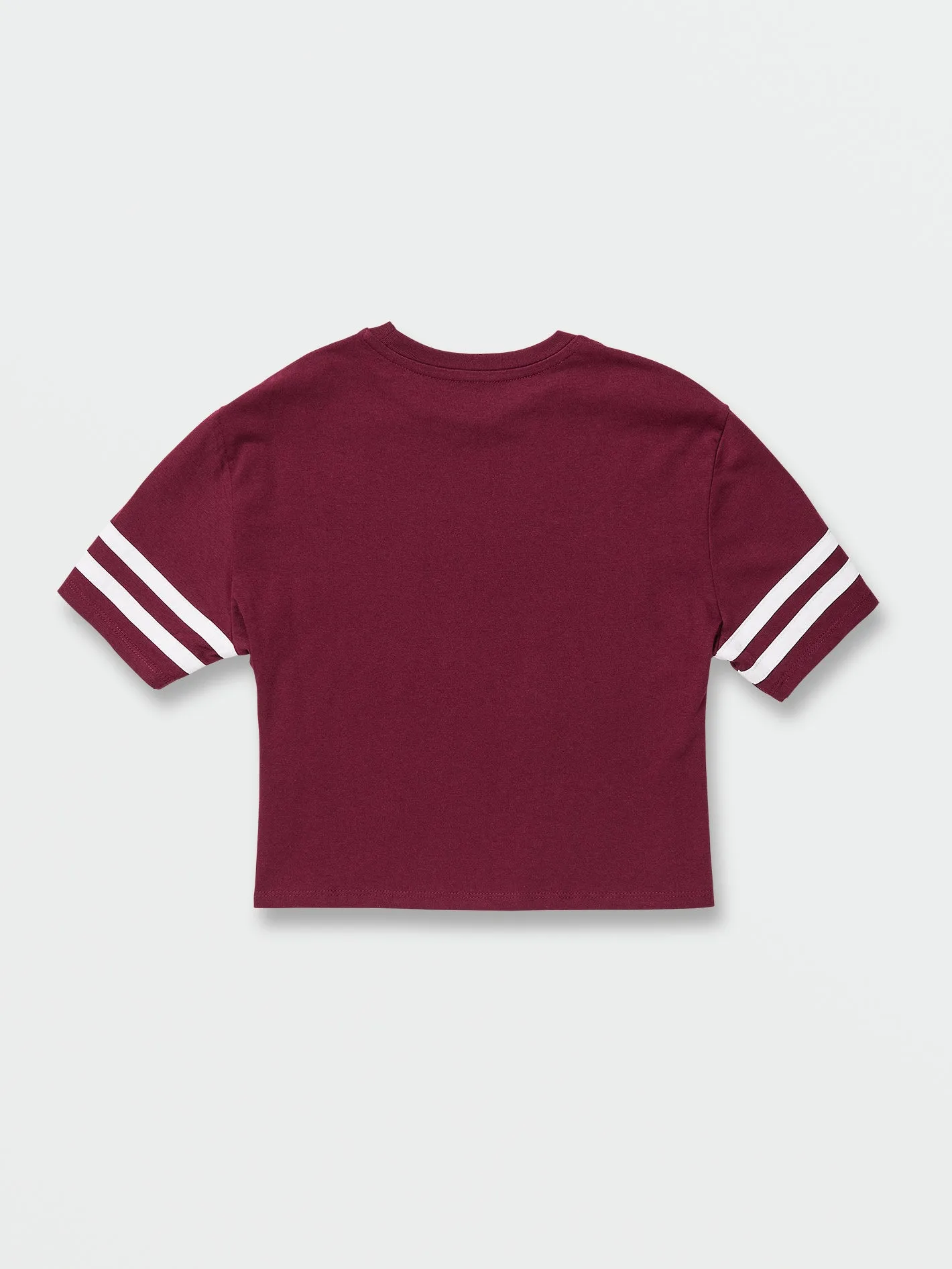 Girls Truly Stoked Short Sleeve Tee - Burgundy