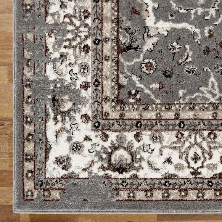 Herat 3465 traditional vintage Grey Rug