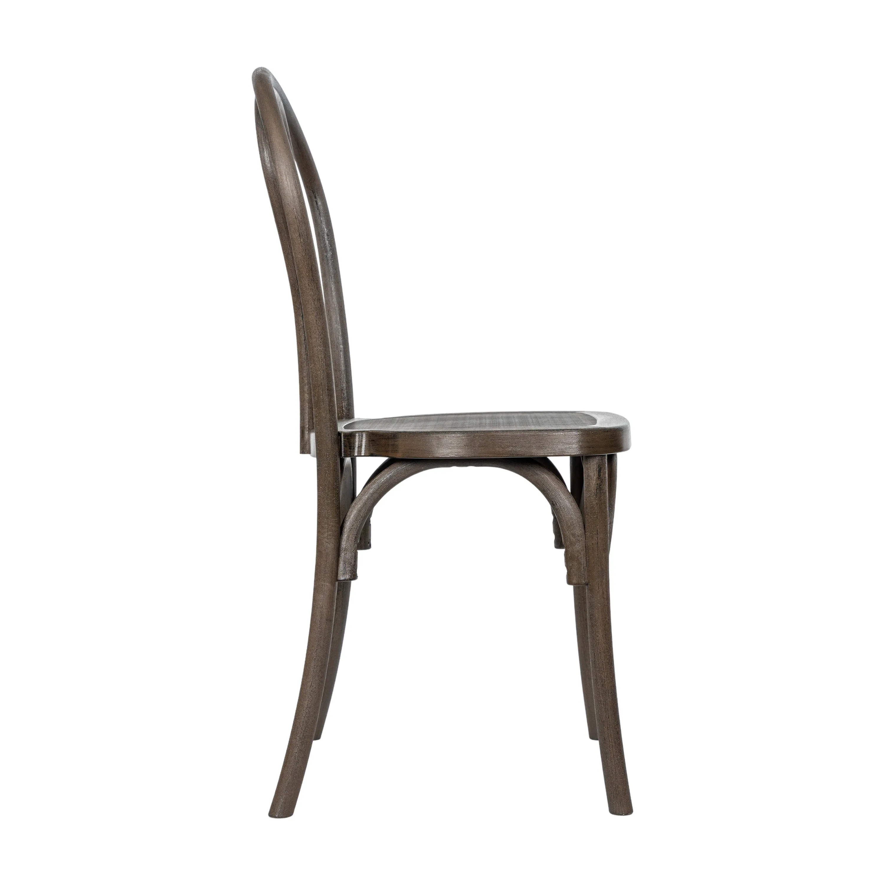 HERCULES Commercial Indoor/Outdoor Wood Look Resin Thonet Style Chair