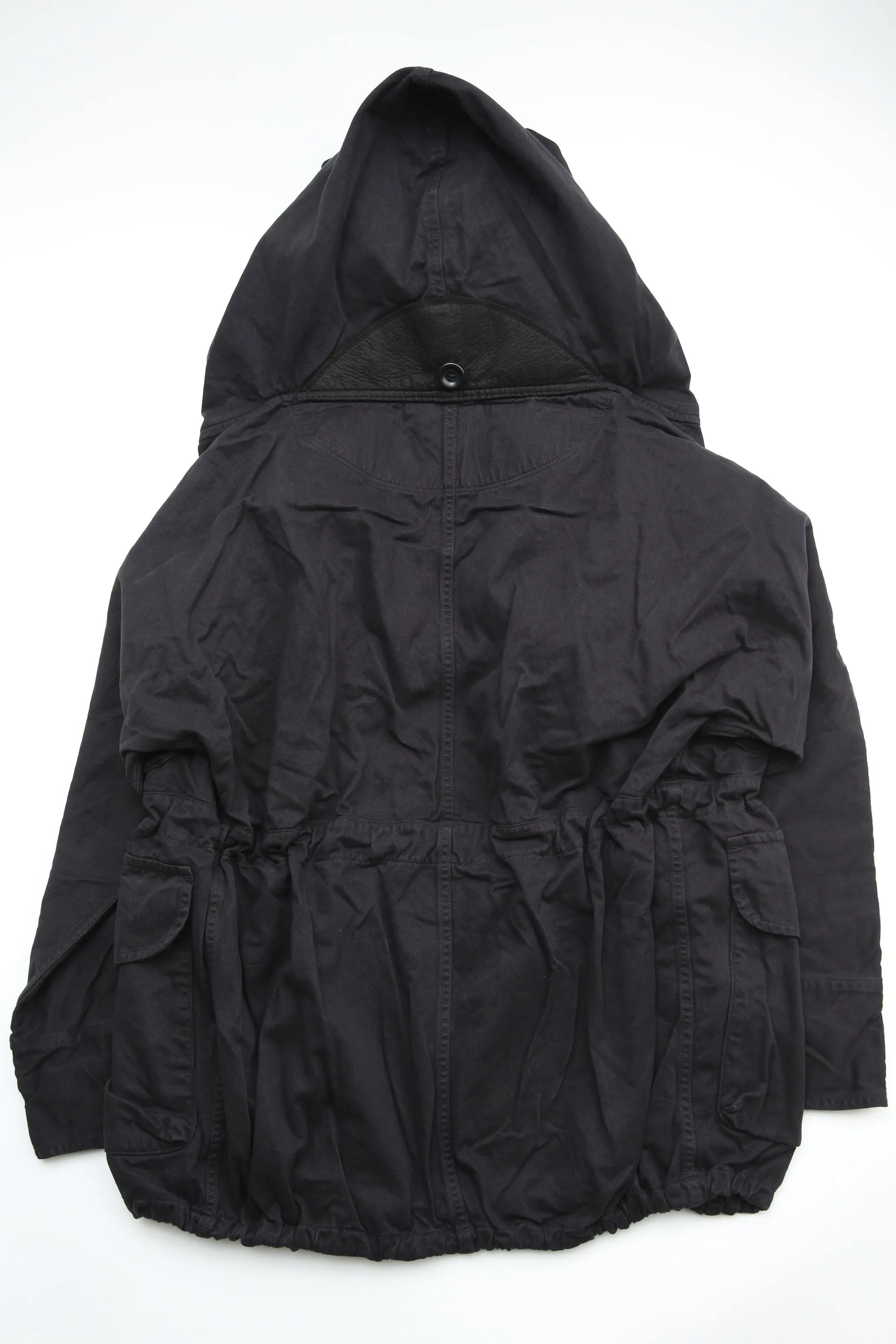 Kapital Katsuragi Cotton Ring Coat - Black