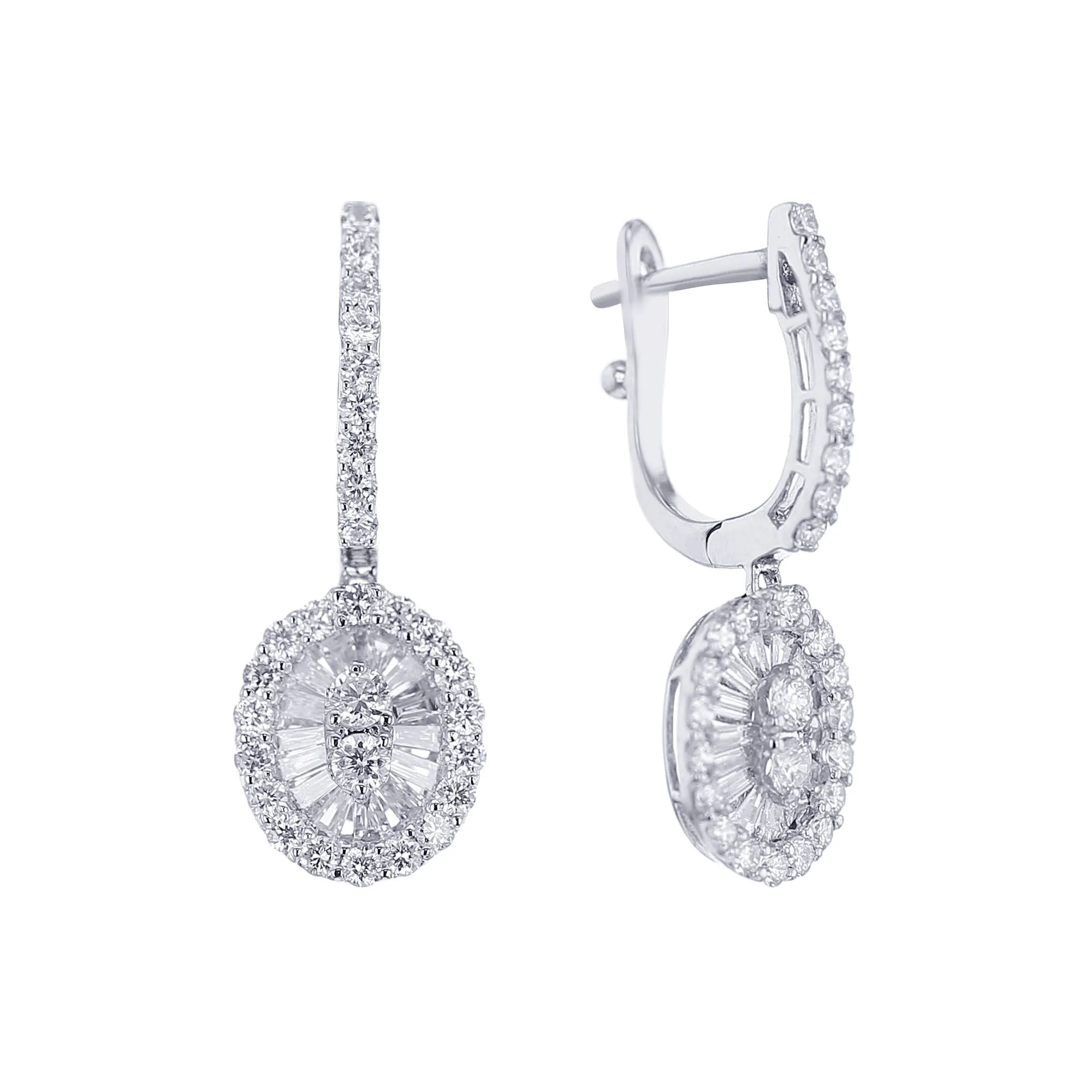 Lark Diamond Drop Earrings