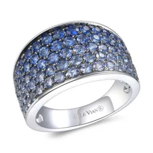 Le Vian Denim Ombré Ring featuring Sapphires in 14K Vanilla Gold