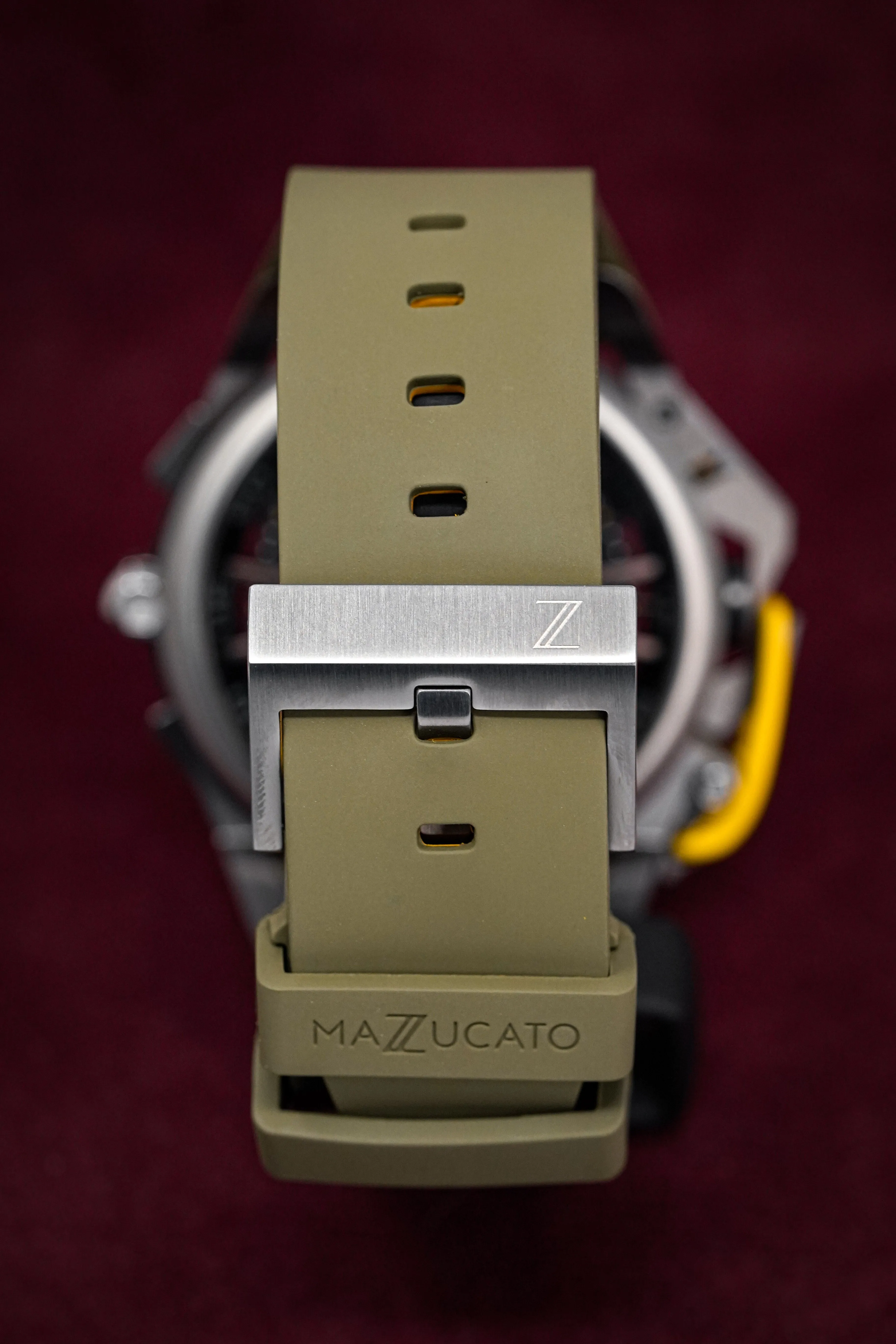 Mazzucato Reversible Watch RIM Khaki