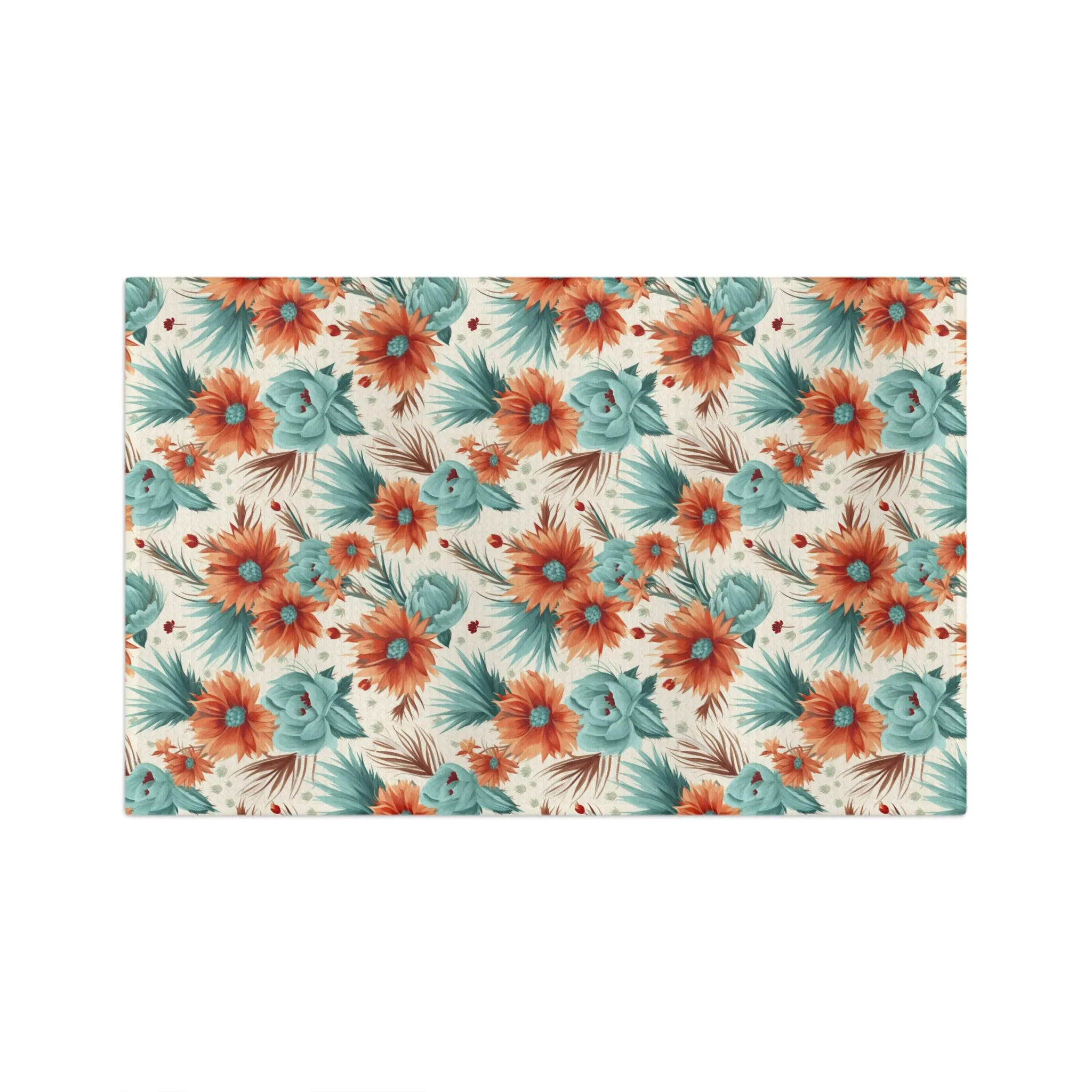 Microfiber Tea Towel Boho Floral