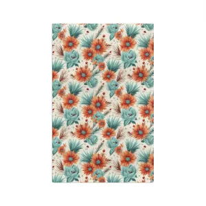 Microfiber Tea Towel Boho Floral