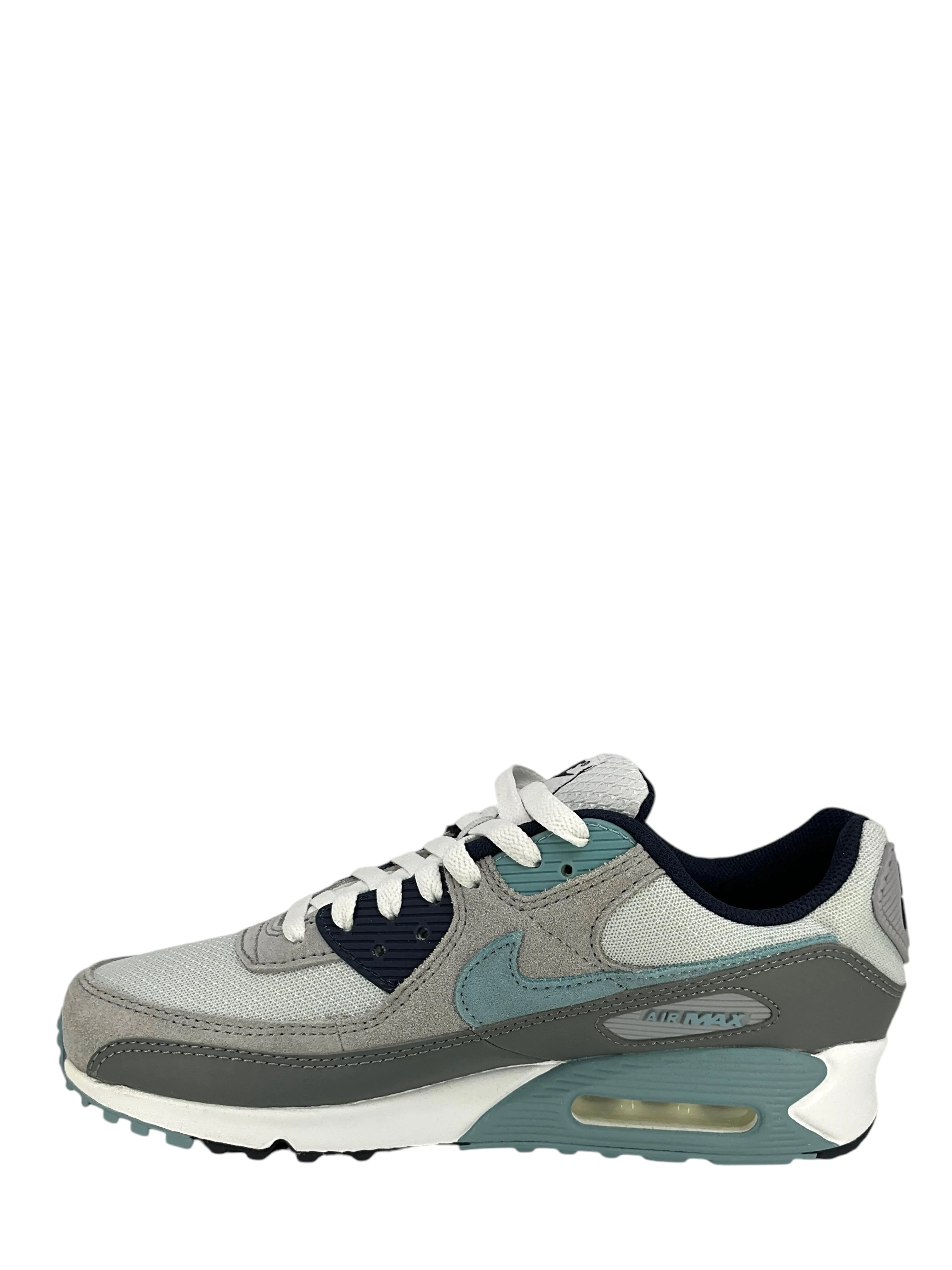 NIKE AIR MAX 90 Pure Platinum Worn Blue Size 9 NEW