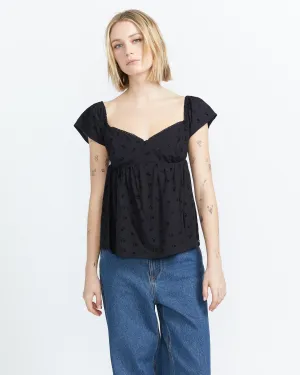 Part Time Luver Top - Black