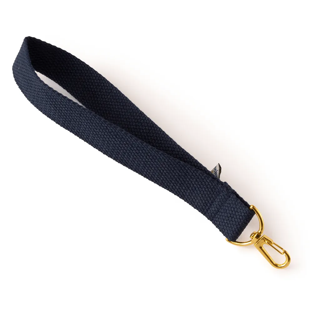 Wristlet Strap in Navy Blue