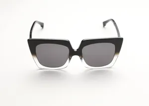 Yi-ming X Big Horn Butterfly Black   Crystal Sunglasses