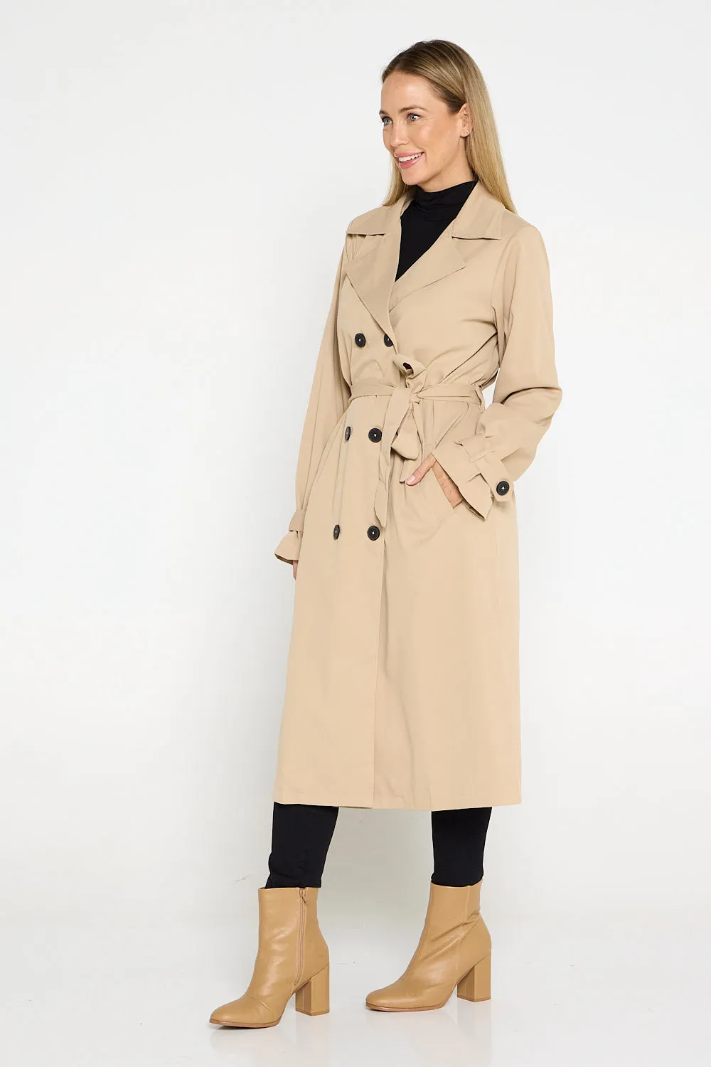 Zimmer Trench Coat - Sand